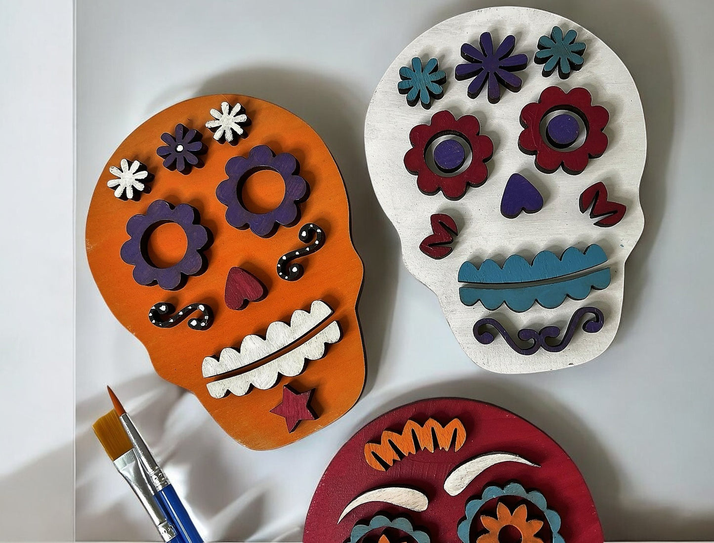 Dia De Los Muertos Sugar Skull Paint kit