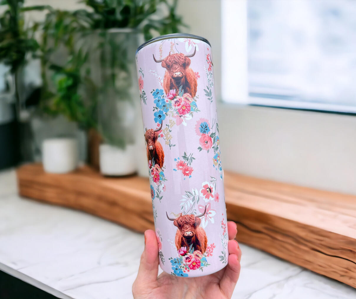 20oz Highland Cow Tumbler