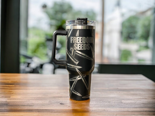 40oz Freedom Seeds Tumbler - Large round