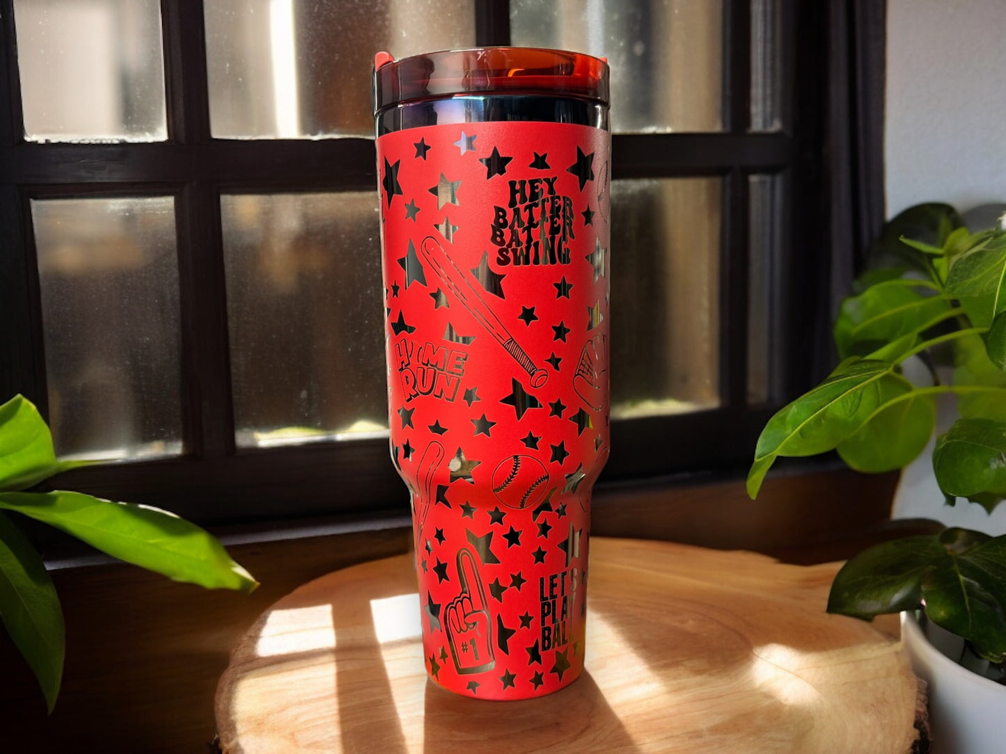 40oz Baseball/Softball Design Tumbler