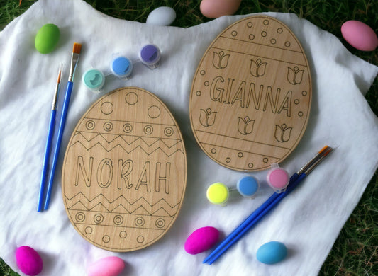 Personalized easter egg DIY paint kit