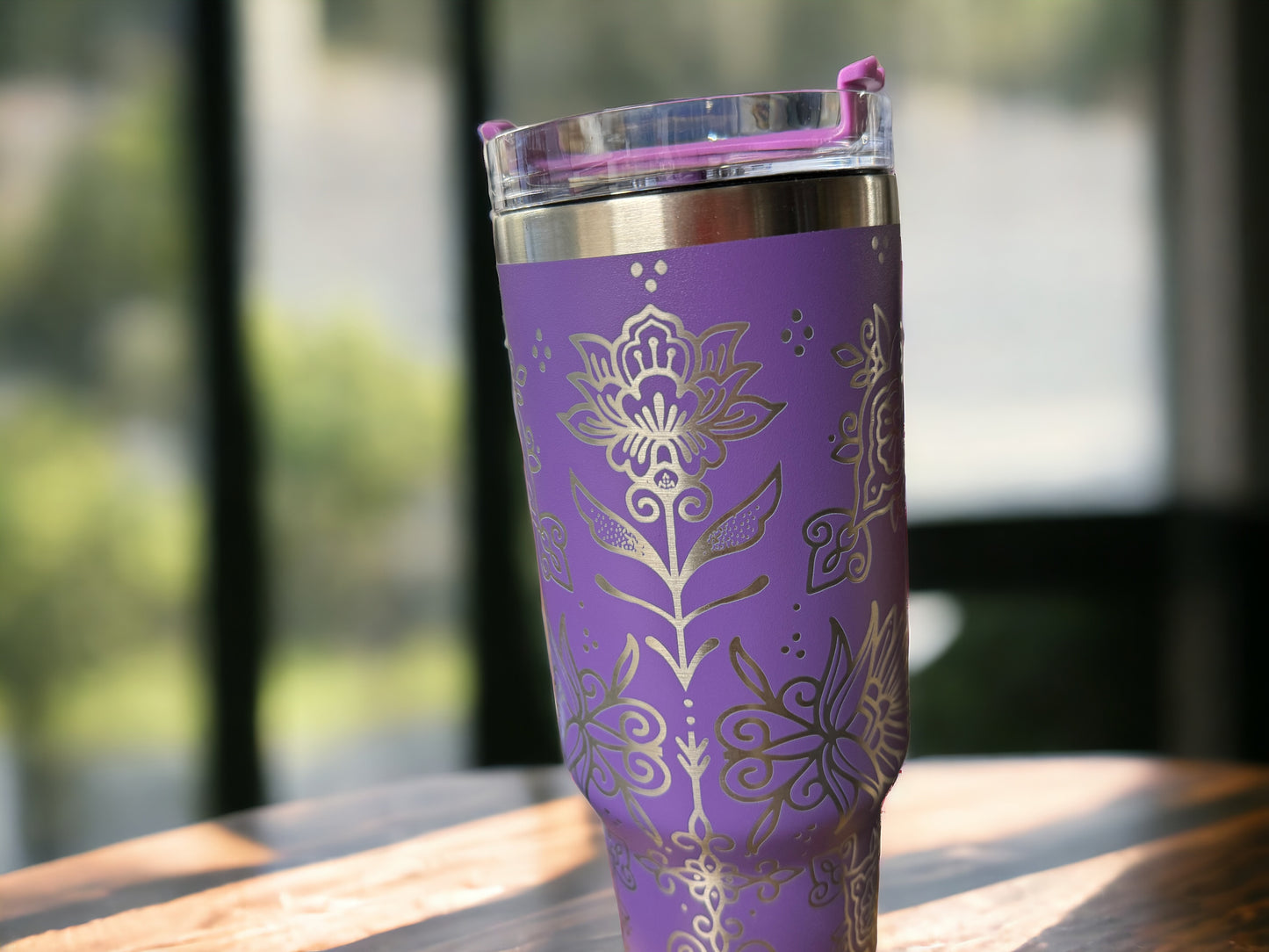 40oz Tattoo Design Tumbler - minor imperfection