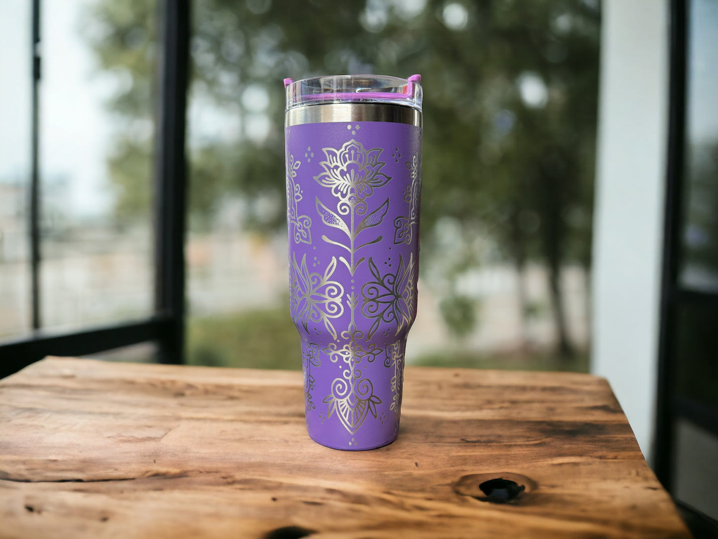 40oz Tattoo Design Tumbler - minor imperfection