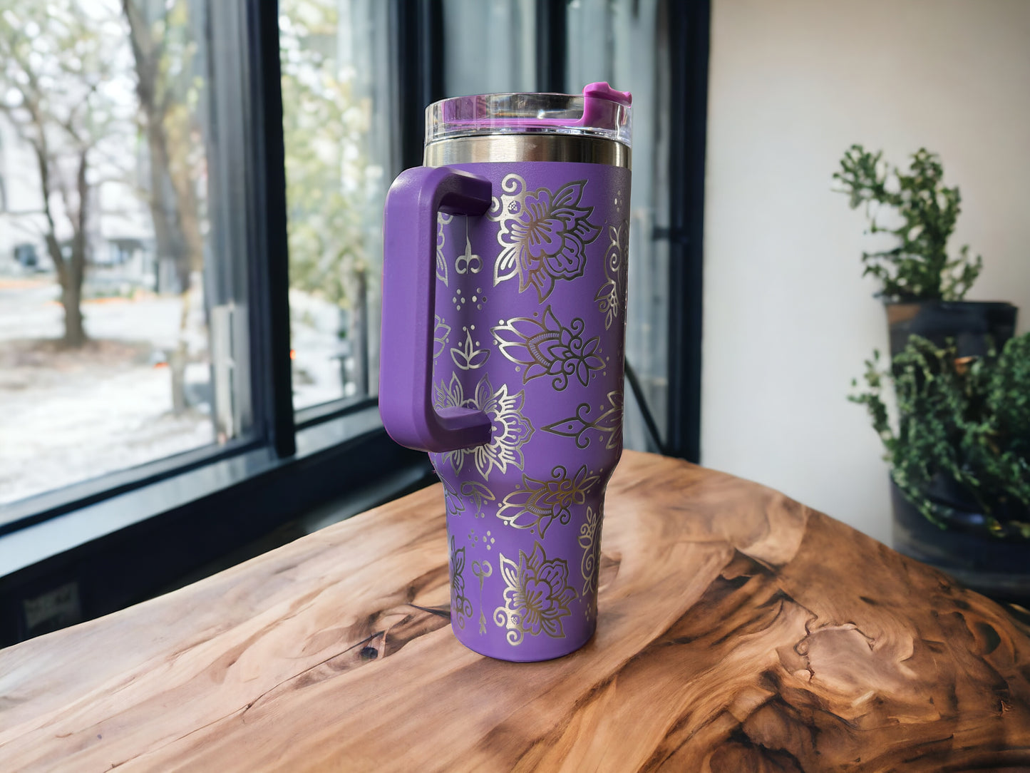 40oz Tattoo Design Tumbler - minor imperfection