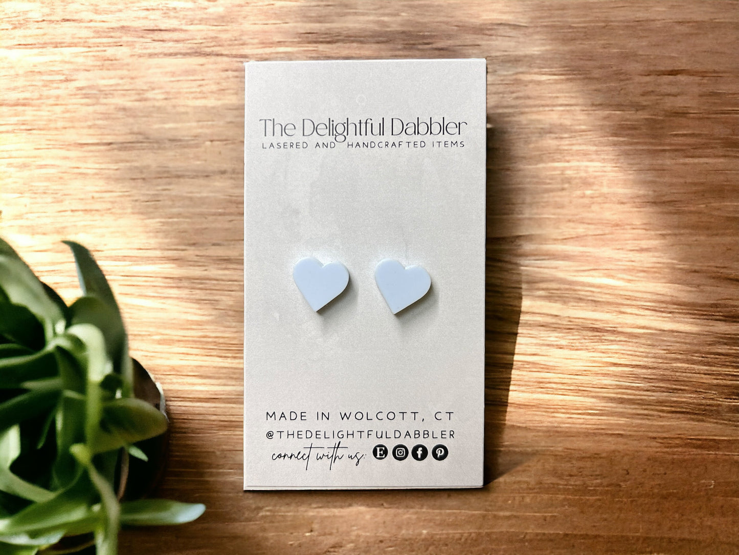 Pastel Heart Earring Collection