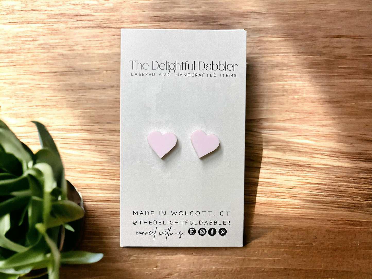 Pastel Heart Earring Collection