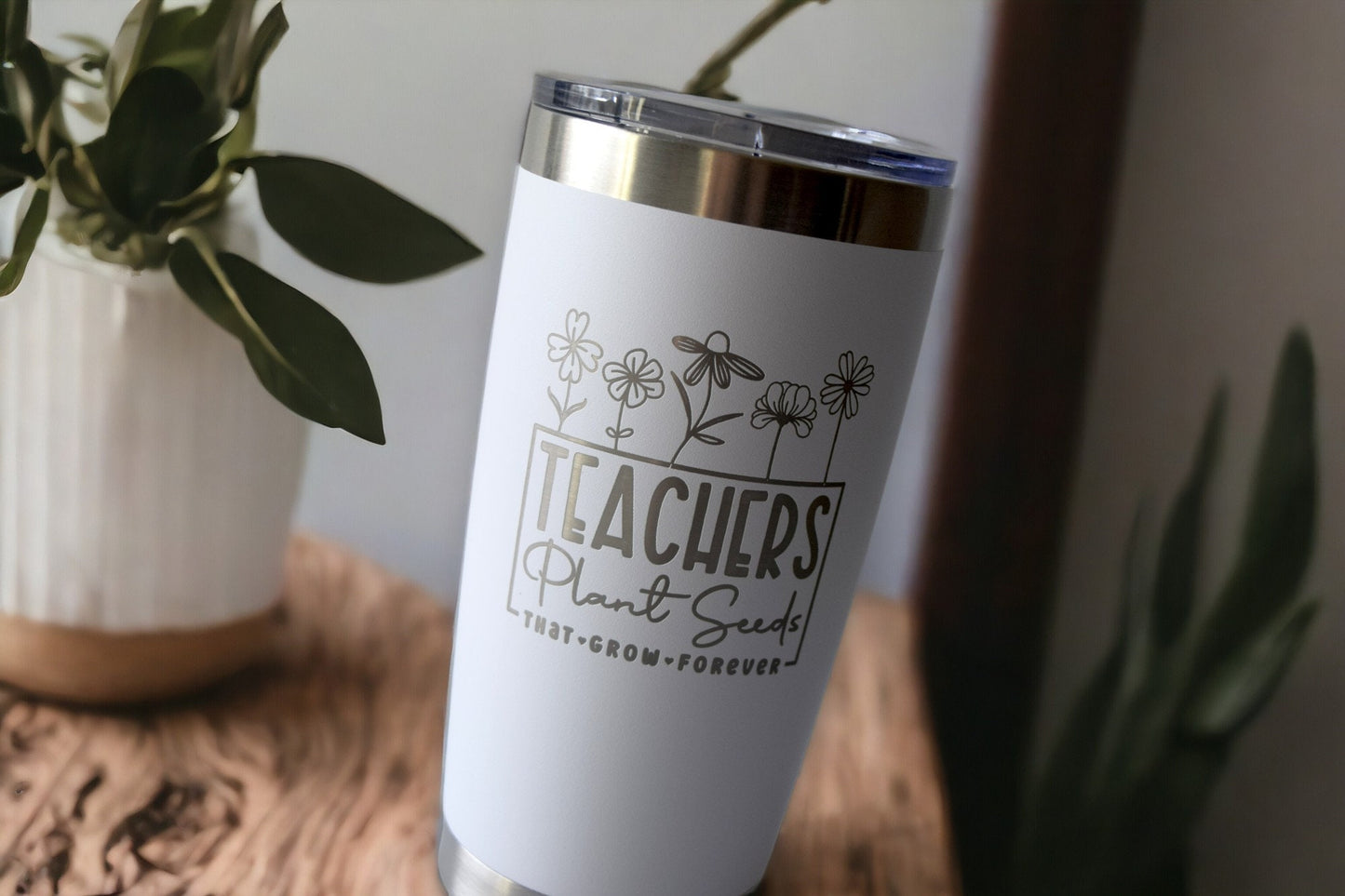 Teachers plant seeds tumbler 20oz Tumbler