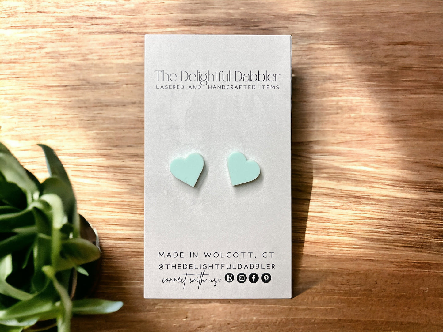 Pastel Heart Earring Collection